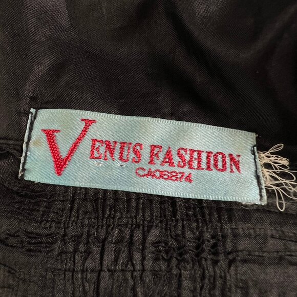 Vintage Crinkle Textured Oversized Button Down Up Relaxed Fit Blouse Shirt Top - Picture 5 of 8